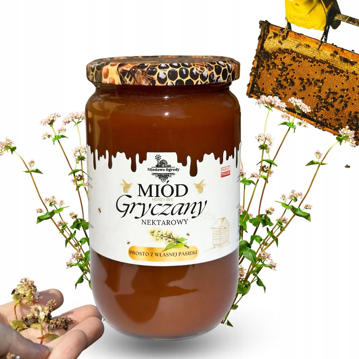 Miód gryczany, Ciemny miód o mocnym smaku