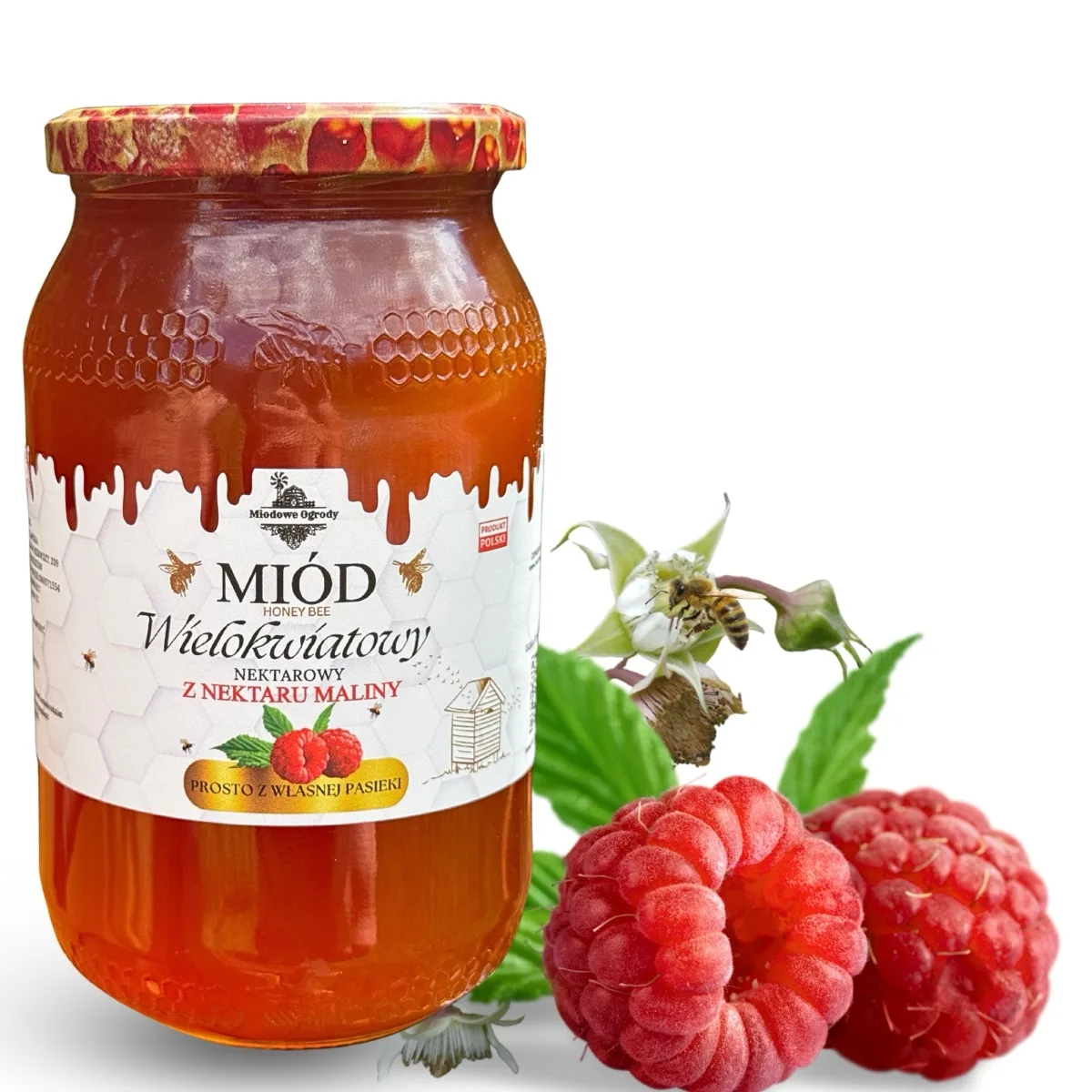 Miód z nektaru maliny, Owocowy miód z maliny